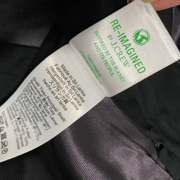 J. Crew Bowery 38 x 34 Classic Gray Wool Blend Slim Dress Pants NWT Stretch - Picture 8 of 11